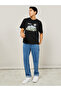 Front Graphic Print Oversized T-Shirt - 2