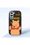 Oppo A5 Compatible Case Camera Protective Black Silicone Couple Phone Case with Bear Pattern