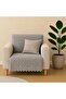Single Sofa Cover 110X175 cm |   3-Seat Sofa Seat Cover |   Chenille Jacquard Non-Slip Washable Sofa Throw Sofa Bed Cover