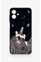 Samsung A07 Compatible Space Astronaut Patterned Silicone Case - 2