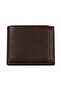 Genuine Leather Horizontal Brown Men's Wallet with Gift Box Mcz3003B