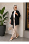 Women's Aerobin Wide Sleeve Belted Oversize Kimono - 3
