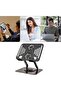 Heat Dissipation Notebook PC Stents for Desk, Adjustable Computer Stands with Foldable Design, Cooling Vents, Notebook Holder for Home, Office, Study Room Desks, Carbon Steel Material - 4