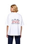 Women's Oversize T-Shirt 100% Cotton Printed Potential Theme Short Sleeve Round Neck Relaxed Fit Casual