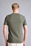 Slim Fit Waffle Short Sleeve Henley Collar T-Shirt I1093Ax26Sm - 5