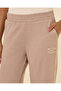 Women Beige Wide Leg Jog Pants - 4