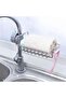Pack of 2 Faucet Sponge Holder Racks | Stainless Steel Clamp-On Wire Basket with Adjustable Clip, No Drilling Required, Drainage Storage for Kitchen & Bathroom Sink
