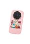 Vivo X300 Compatible Shock-Absorbing Camera Protected Pink Silicone Case - 3