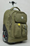 Applique Detail Trolley Backpack - 2