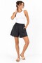Women's Muslin Shorts – Elastic Waist, Pockets, Lightweight and Breathable Casual Summer Shorts - 2