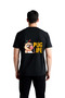 Men's Pug Printed Retro Typography Short Sleeve T-Shirt 100% Cotton Relaxed Fit Funny Pattern Casual Modern