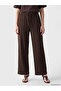 Elastic Waist Wide Leg Women's Trousers - 2