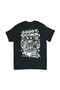 Children's Retro Robot Chocolate Grain Printed T-Shirt 100% Cotton Nostalgic Design Comfortable Casual Comfortable - 2