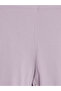 Girls' Ribbed Leggings for Style Seekers from Uzg Store - 4