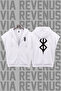 Berserk Printed Sleeveless Zippered Hooded Sweatshirt Wide Fit 3 Thread Threaded Sports Vest