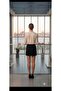 - Flexible - Lycra - Zippered - Classic Mini Skirt with Waistband - Length 43-45 cm - 3