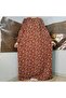 Viscose Fabric Long Robe Dress Comfortable Fit Oversize Casual Stylish Hijab Dress, 100% Cotton - 4