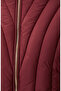 Bordo Dik Yaka Mont - 7
