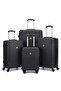 4-Piece ABS Hard Shell Luggage Set for Family, 20/24/28/32 Inch, TSA-Approved Lock, 360° Silent Spinner Wheels, 3-Level Adjustable Handle, Unisex for Men Women