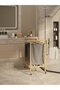 Bamboo laundry basket with three compartments made of wood - 3