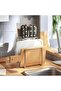 Silver Cutting Board Rack for Kitchen Storage - 5