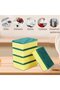 10 Dishwashing Sponges, Scratch-Free on Both Sides - 5
