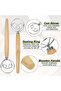 2-piece mixer set, Danish dough mixer, wood grain color. - 3