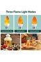 【2pcs】E27 LED Candle Flame Bulb Atmosphere Decorative Bulb - 3