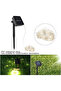 10m 100LED solar copper string garden. - 3