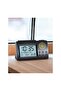 Digital Azan Table Clock with Prayer Times, LCD Display & Multiple Azan Sounds – Black - 2