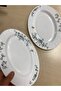 Porcelain Kayık Plate 2 Li 30X21Cm