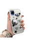 Realme C15/C25/C25S Compatible Minimalist Black Star Case, Durable Protective Case for Daily Use - 2
