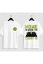 Unisex Oversize Tennis Printed T-Shirt 100% Cotton Tennis Themed Comfortable Fit Short Sleeve T-Shirt
