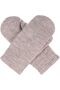 Be Your Own Style BYOS Unisex Winter Toasty Warm Solid Glitter Fleece Lined Knit Mitten Gloves