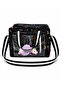 Children's Thermal School Lunchbox |   Lunch Bag with Transparent Pockets and Plush Accessories and Shoulder Strap - 4