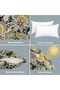 Outdoor Pillow Covers ONLY, Square Throw Pillow Covers, Modern Cushion Cases for Sofa Patio - 4