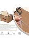 3pcs Blue Linen Foldable Storage Bins with Lids Kit, Large Collapsible Fabric Stroage Box, St - 4