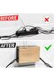 Cable Management Box with Magnetic Bamboo Lid & Cable Ties- Elegant, Durable Cable Organizer Box to - 4
