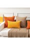 2 Packs Decorative Throw Pillow Covers 18x18 Inch for Living Room Couch Bed Sofa Sof - 7