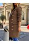 معاطف IDEALSANXUN النسائية لخريف وشتاء من الصوف، معاطف متوسطة الطول مزدوجة الصدر بتصميم معطف بيكو وترنش. - 3