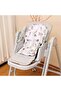 Multi-Function Baby High Chair for Feeding and Dining with Adjustable Recline, Removable Tray, Comfortable Seat Cushion, Anti-Slip Lockable Wheels, Large Under-Seat Storage Basket, Foldab - 4