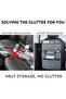 Suede Car Seat Back Organizer Large Capacity Car Seat Back Storage Bag with Hook Kick Mats - 4