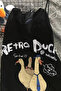 Mingalondon Retro Duck Printed Unisex Oversize T-Shirt - 2