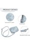 Yunben Mini Zippered Crossbody Bag Suitable for Mobile Phone with Customized Credit Card Slots |   Small. - 5