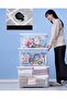 Storage Bins, Clear Storage Box, Stackable Storage Containers, 29*21*17cm Ultra Latch Box Closet Org - 4