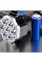 مصباح يدوي LED فائق السطوع، كشاف LED محمول مع عمر بطارية طويل، قابل لإعادة الشحن عبر USB - 4