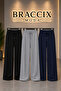 Sweatpants Set of 3 Black Gray Navy Blue Comfort Fit Anti-Sweat