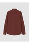 Özmarka New Season Brown Regular Fit Men's Shirt - 5