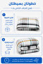 Urban Grid | Full Size 190 x 245 cm | Printed Comforter Set with Flat Bedsheet and Pillow Covers - 5
