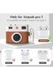 غطاء حماية لسماعات Airpods Pro 3، غلاف واقي مضاد للخدوش ومقاوم للصدمات بتصميم كاميرا أنيق - 2